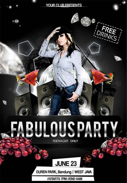 Fabulous Party Flyer