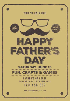 Fathers Day Flyer 1