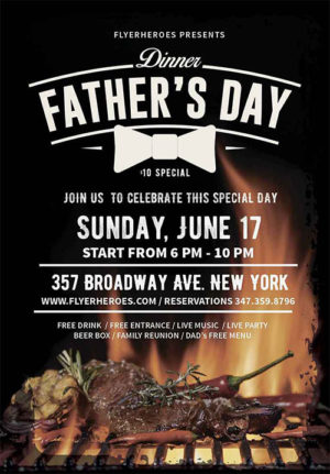 Fathers Day Flyer 3