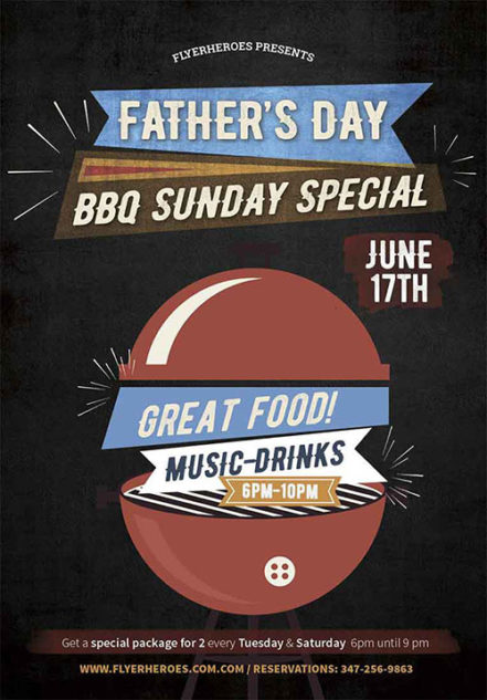 Fathers Day Flyer 5