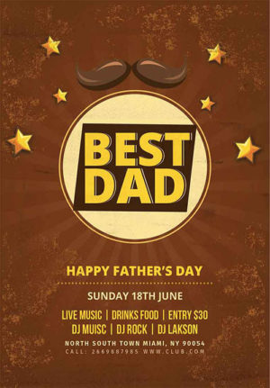 Fathers Day Flyer 7