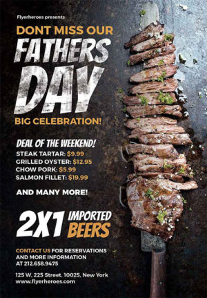 Fathers Day Flyer 8