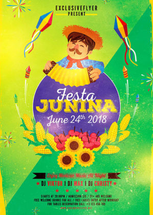 Festa Junina Flyer 2
