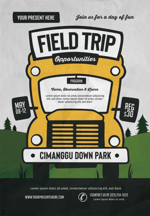 Field Trip Event Flyer