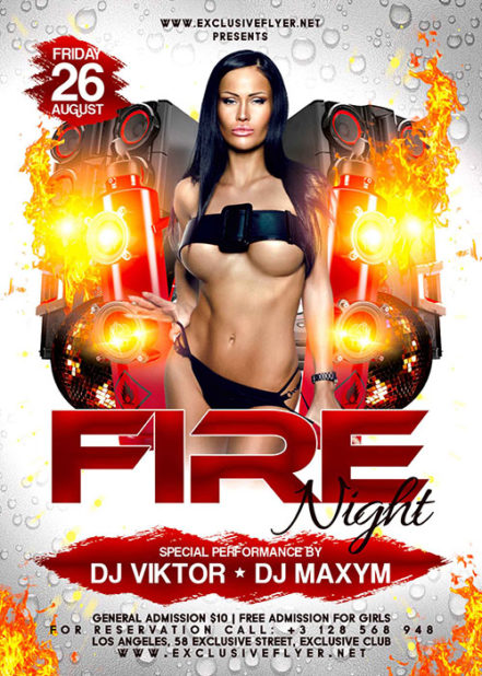 Fire Night Flyer