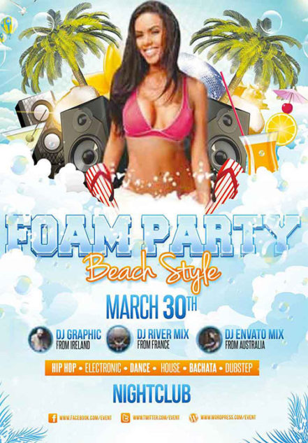 Foam B Style Flyer