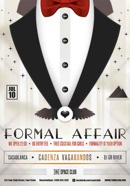 Formal Affair Flyer