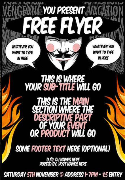 Free Event Flyer