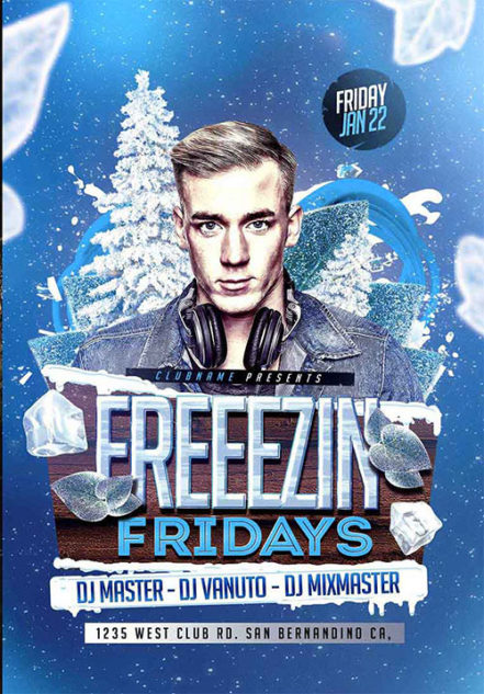 Freezin Fridays Flyer