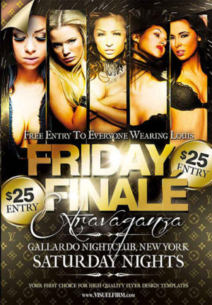 Friday Finale Flyer
