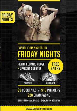 Friday Nights Flyer