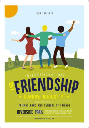 Friendship Day Flyer 1