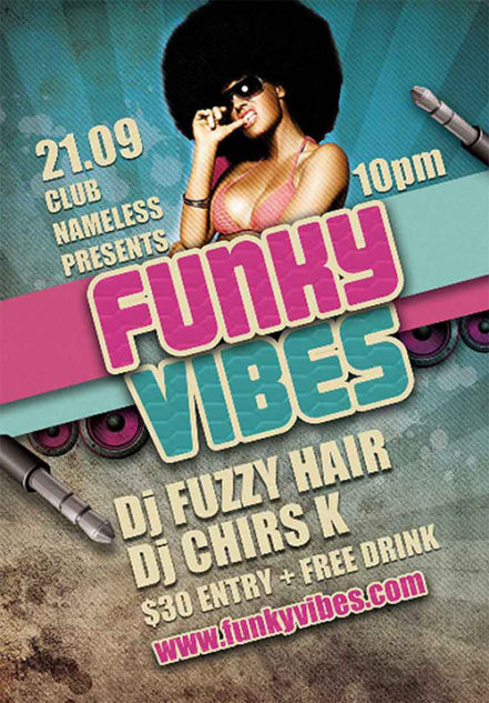 Funky Vibes Flyer