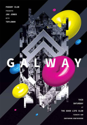 Galway Poster Flyer