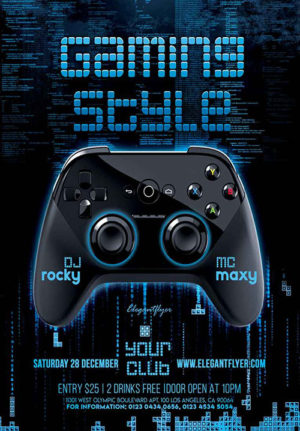 Gaming Style Flyer V1