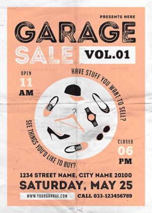 Garage Sale Flyer
