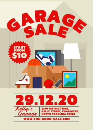 Garage Sale Flyer 5