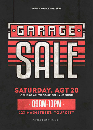 Garage Sale Flyer 6