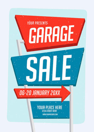 Garage Sale Flyer 8