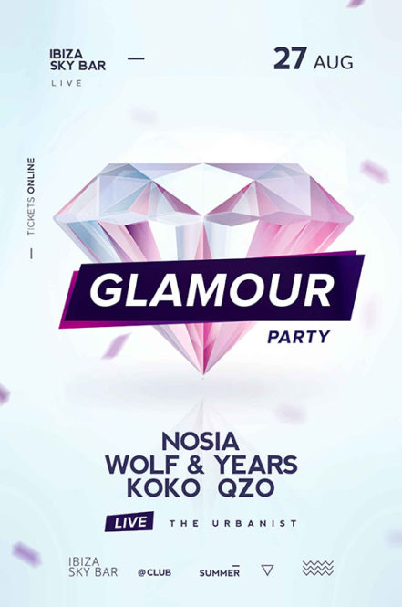 Glamour Club Flyer SX