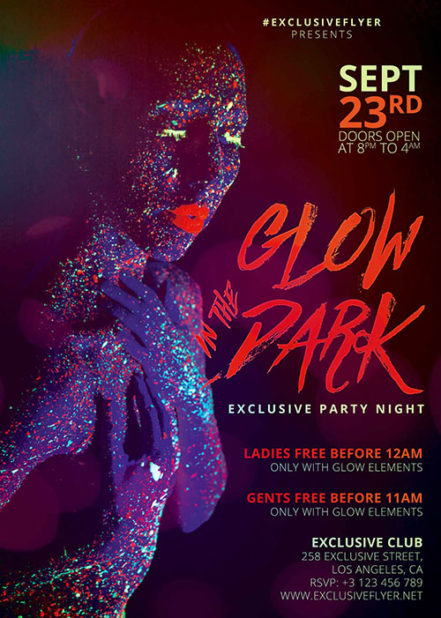 Glow in the Dark Flyer 1