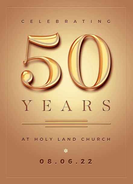 Gold Church Anniversary