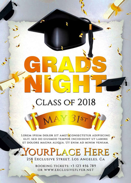 Grads Night Flyer