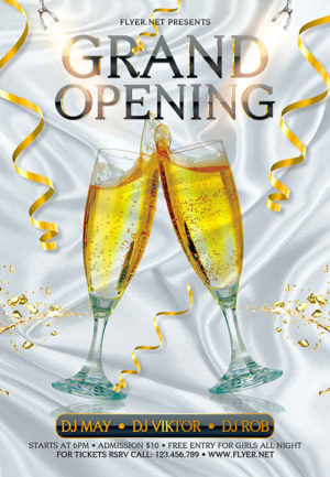 Grand Opening Flyer 1
