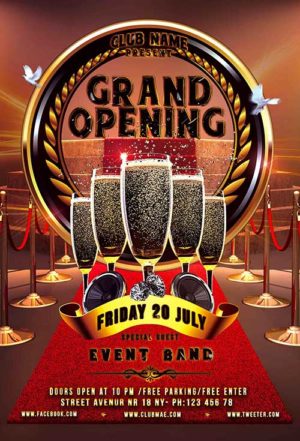 Grand Opening Flyer 4
