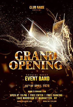 Grand Opening Flyer 5