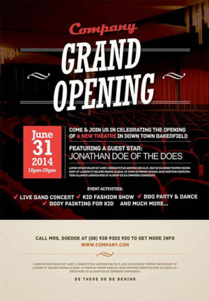 Grand Opening Flyers 1