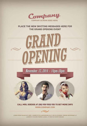 Grand Opening Flyers 3
