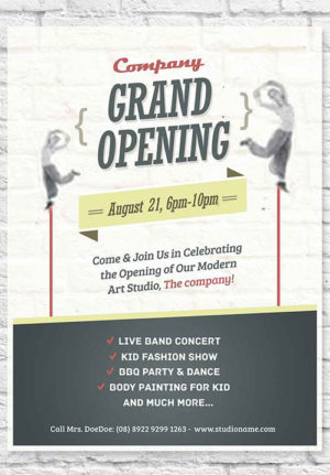 Grand Opening Flyers 4
