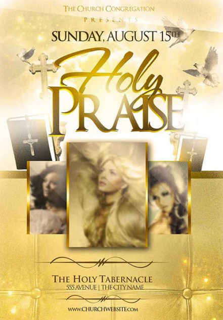 Holy Praise Flyer