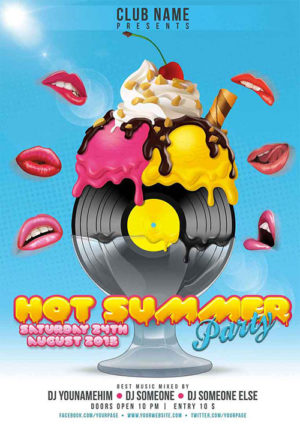 Hot Summer Flyer 3