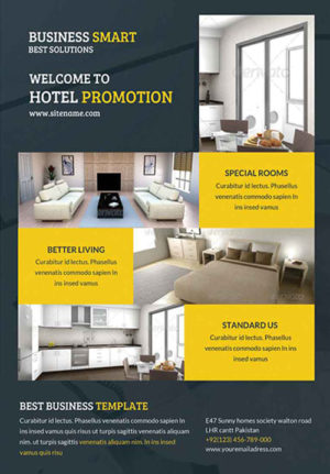 Hotel Promotion Flyer