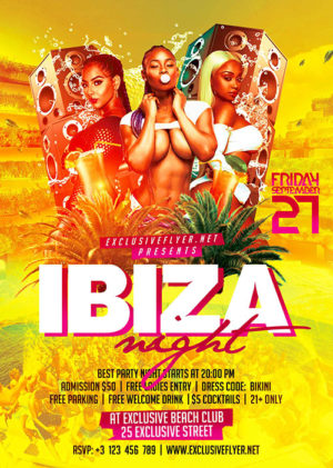 Ibiza Night Flyer