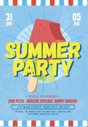 Ice Summer Flyer