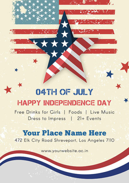 Independence Day Flyer 04