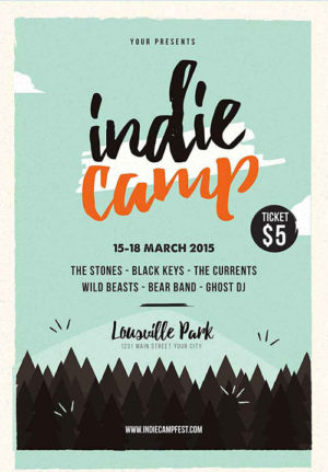 Indie Camp Flyer 1