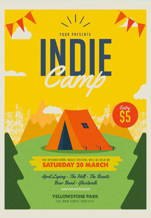 Indie Camp Flyer 2