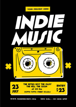 Indie Music Flyer 7