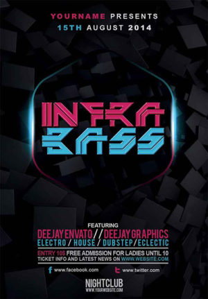 Infra Bass Flyer