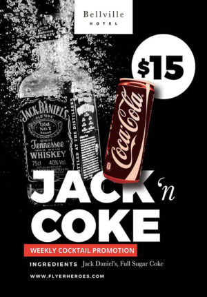 Jack and Coke Flyer