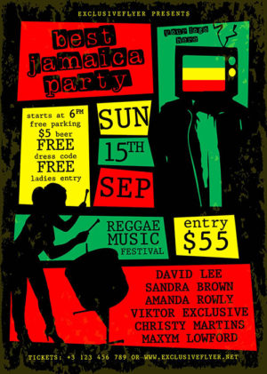 Jamaica Party Flyer 1