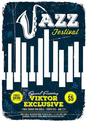 Jazz Festival Flyer 5