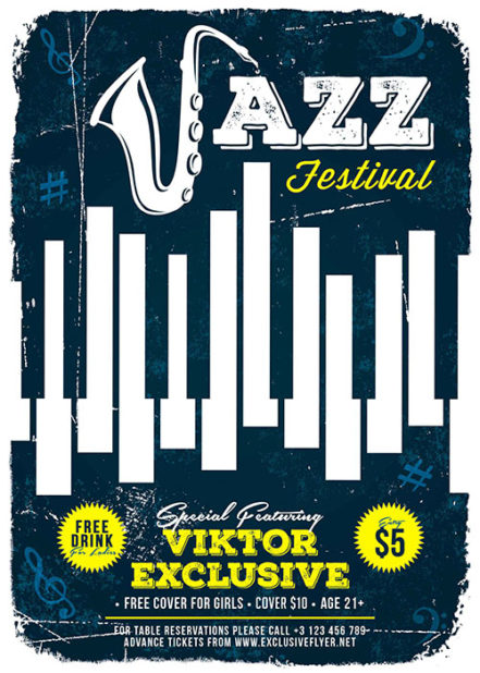 Jazz Festival Flyer 5