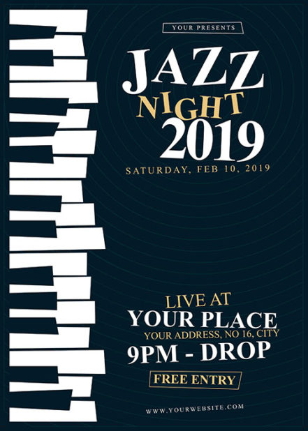 Jazz Festival Flyer 6