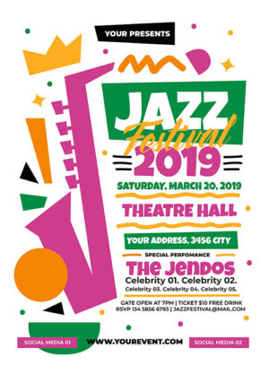 Jazz Festival Flyer 7