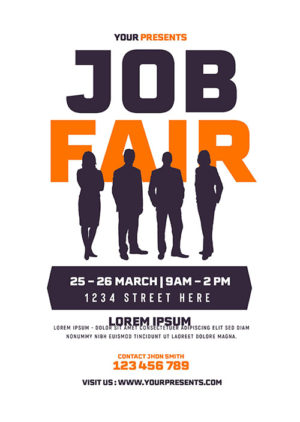 Job Fair Flyer 1